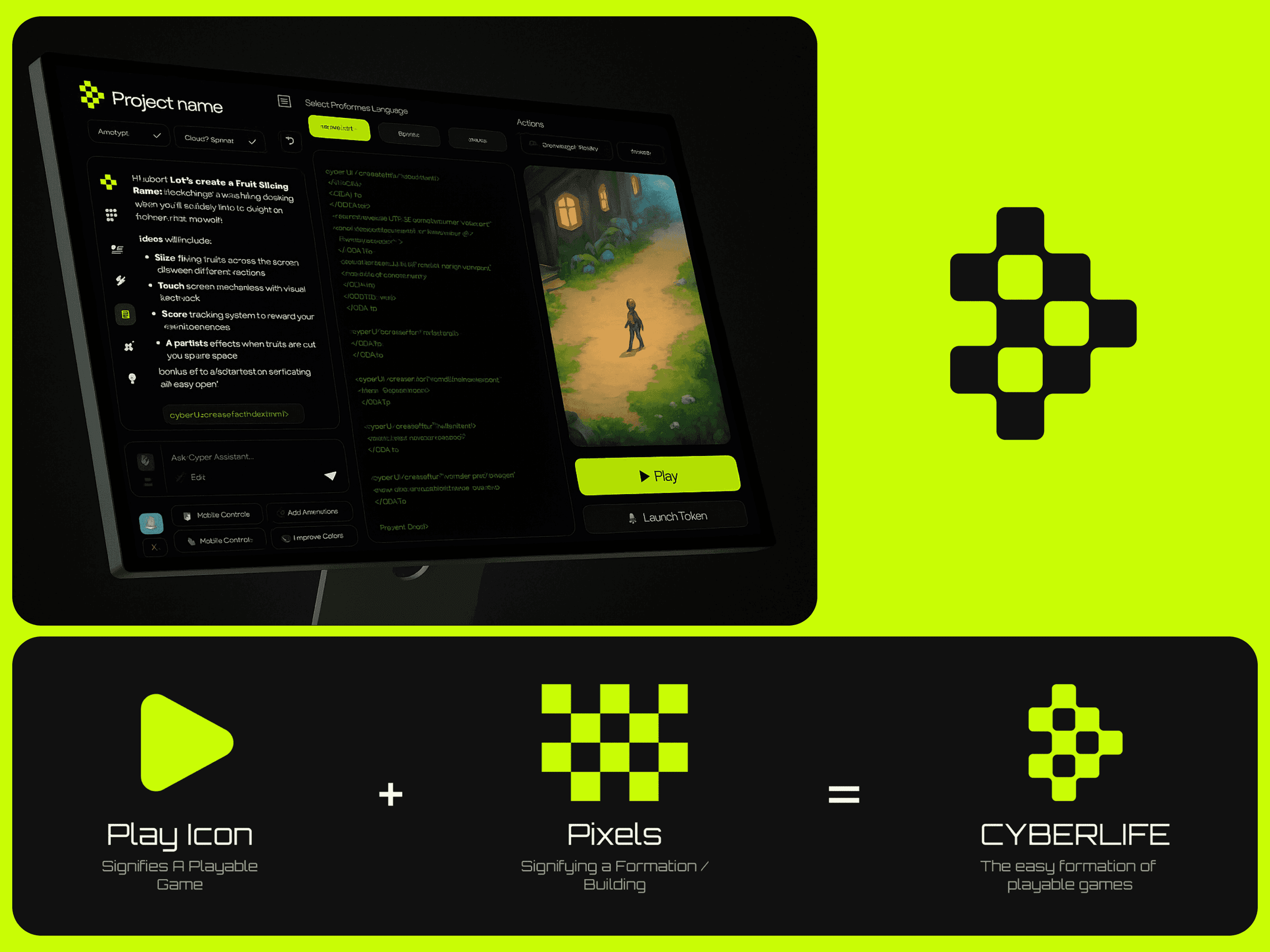 Cyberlife: A game creation platform and the brand around it.